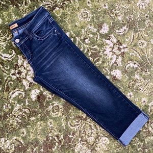 STS Blue Dark Cuffed Jeans